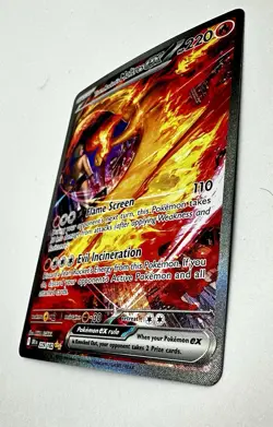 2025 Pokemon TCG Team Rocket's Moltres ex 229/182 SIR Destined Rivals SV10 NM - Image 3