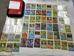 Pokemon TCG Vintage Collection Base Set, Jungle, Modern, Full Binder & Card Lot - Image 1