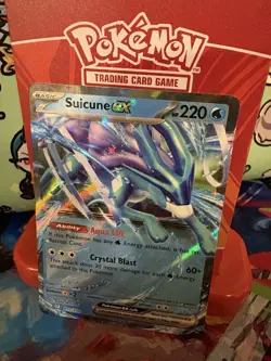Pokemon Suicune EX 010/034 Trading Card Game Classic Holo NM - Image 2