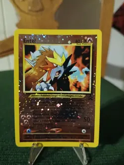 ENTEI 2001 POKEMON GAME BLACK STAR PROMO MOVIE #3 WOTC REVERSE FOIL HOLO - Image 1