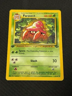 Parasect 41/64 Pokemon 1st Edition Jungle - Image 1
