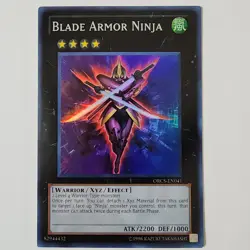Blade Armor Ninja - ORCS-EN041 - NM/VLP - Super Rare - Unlimited - Yugioh - Image 1