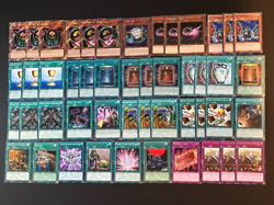 YUGIOH MORPHING JAR DECK- DECKOUT- MILL- NEEDLE WORM- BOOK OF TAIYOU- CYBER MOON - Image 1