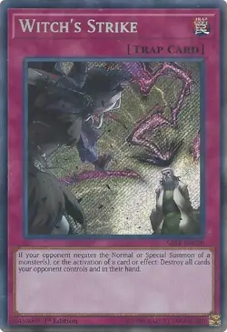 Witch's Strike-Secret Rare - Unlimited - SAST-EN079 - Savage Strike - NM - Image 1