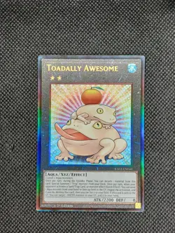 Toadally Awesome 1st Edition Prismatic Ultimate Rare RA03-EN040 Yu-Gi-Oh! - Image 1