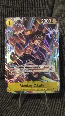 One Piece Monkey.D.Luffy OP10-111 R Royal Blood Card Game English Edition - Image 1