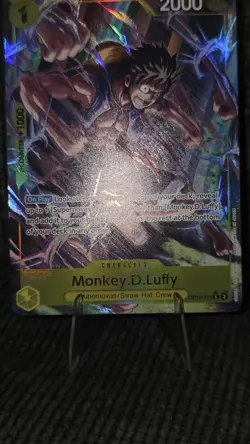 One Piece Monkey.D.Luffy OP10-111 R Royal Blood Card Game English Edition - Image 3