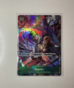 Shanks (028) (Alternate Art) OP13-028 Carrying On His Will Foil One Piece CCG - Image 1
