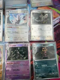 Lot of 19 Pokeball and Master Ball Pattern Pokemon Cards NM 4 Master Ball - Image 5