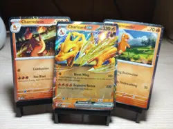 Charizard ex 161 Sv: Scarlet & Violet Promo Cards (3 Card Set) - Image 2