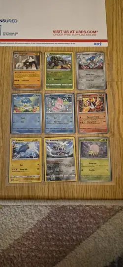 pokemon card binder collection lot english 54 Cards ex,v,full art,reverse. #009 - Image 2