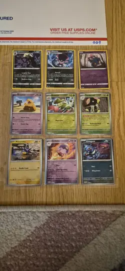 pokemon card binder collection lot english 54 Cards ex,v,full art,reverse. #009 - Image 3