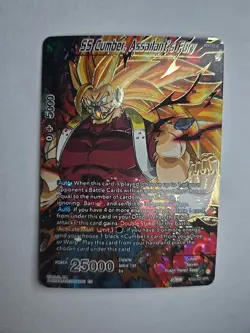 Dragon Ball Super Card Game SS Cumber, Assailant's Fury SPR Critical Blow - Image 1