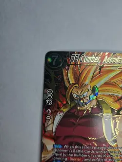 Dragon Ball Super Card Game SS Cumber, Assailant's Fury SPR Critical Blow - Image 3
