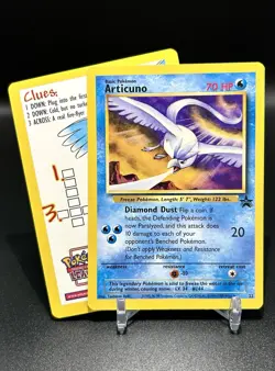 Pokemon Card - Articuno #22 Black Star Promo + Ad Card (PACK FRESH) - Image 1