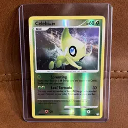Pokemon Celebi Mysterious Treasures Holo Rare Card 11/123 60 HP Nintendo English - Image 1