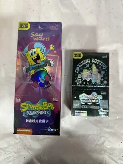 Spongebob Cards 25th Anniversary Kayou LOT OF 2 Boxes Trading Card's NEW/SEALED - Image 1