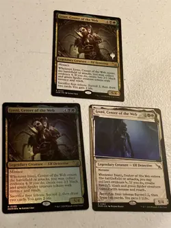 3 x mtg Izoni Center of the Web, 3 treatments, Murders at Karlov Manor, unplayed - Image 1