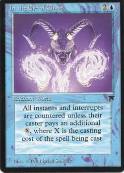 MTG In the Eye of Chaos LP+ Magic the Gathering English - Image 2