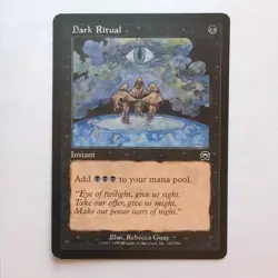 MTG Dark Ritual (MMQ) Mercadian Masques Regular Common 129/350 - Image 1