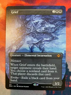 MTG Modern Horizons 2 Grief Borderless - Image 1