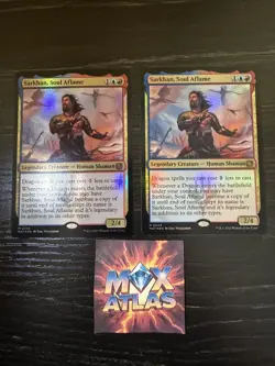 Sarkhan, Soul Aflame March of the Machine: The Aftermath Foil Card NM 46 - Image 1