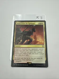 1x Taunt from the Rampart - Commander: The Lord of The Rings - Image 1