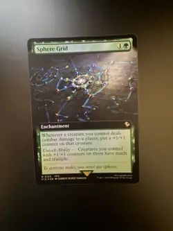 MTG Final Fantasy English Sphere Grid Extended Art 0123 Foil - Image 1