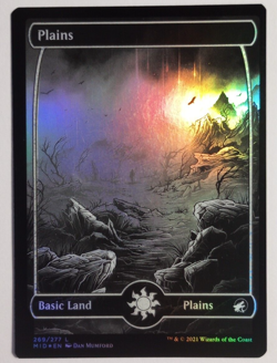 Foil Eternal Night Plains #269 [Midnight Hunt] ERROR MTG - Image 2