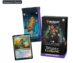New Magic The Gathering Virtue & Valor Wilds of Eldraine Commander Set - Image 1