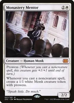 Monastery Mentor 2X2 NM MTG - Image 1