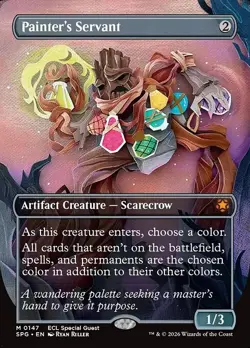 Magic The Gathering - Lorwyn Eclipsed - Painter's servant - Special Guest (ECL) - Image 1