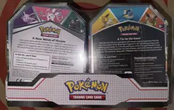 POKEMON NEW & FACTORY SEALED 2023 - UMBREON V & VAPOREON V - V HEROES TIN-2 PACK - Image 2