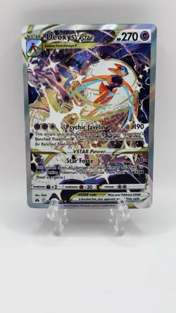 Deoxys VSTAR GG46/GG70 Crown Zenith: Galarian Gallery Holo Pokemon TCG NM - Image 1
