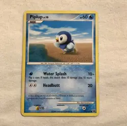 Piplup 71/100 Diamond & Pearl Majestic Dawn LP Pokemon card - Image 1