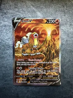 Entei v Crown Zenith Galarian Gallery Holo Ultra Rare Pokemon TCG GG36/GG70 - Image 1