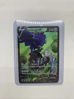 Pokemon TCG, Corviknight V Trainer Gallery, TG18/TG30, Silver Tempest, Near Mint - Image 1