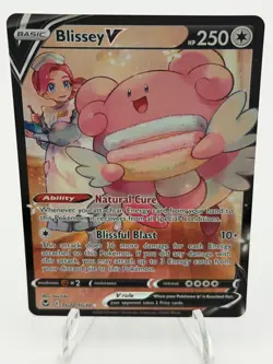 Blissey V TG22/TG30 Pokemon SWSH12: Silver Tempest Trainer Gallery Ultra Rare NM - Image 1