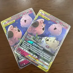 Pokemon TCG - Chinese csM2cc 071/150 RRTogepi & Cleffa &Igglybuff GX /Lot*2 HV19 - Image 2