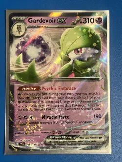 Pokemon TCG Gardevoir ex Scarlet & Violet Base Set 086/198 Holo Double Rare - Image 1