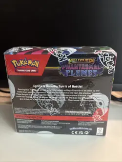🔥 Pokemon Mega Evolution Phantasmal Flames Booster Box New Factory Sealed 🔥 - Image 2