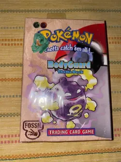 Factory Sealed Pokemon Body Guard Fossil Theme Deck - Image 1