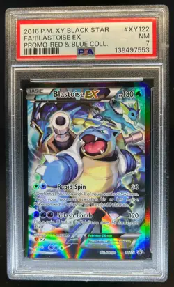 2013-17 Pokemon XY Promos Blastoise #XY122 PSA 7 - Image 1