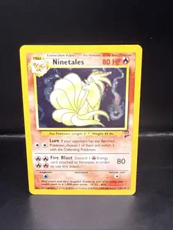 Pokemon TCG Ninetales Base Set 2 13/130 Holo Unlimited Holo Rare - Image 3