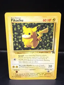 Pokemon TCG Pikachu Wizards Black Star Promos Rare Pokemon BQ - Image 1