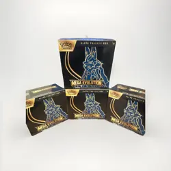 LOT OF 4 Pokemon Mega Evolution Lucario Elite Trainer Box ETB SEALED - Image 1
