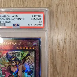 2025 YU-GI-OH! ALIN #JP004 DARK MAGICIAN GIRL THE MAGICIAN'S APPRENTICE PSA 10 - Image 3