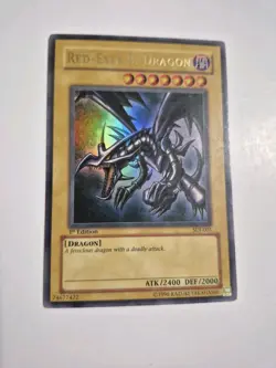 Starter Deck Joey 1st Edition Lot Yugioh Red-Eyes Black Dragon SDJ-001 Holo Rare - Image 2