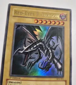 Starter Deck Joey 1st Edition Lot Yugioh Red-Eyes Black Dragon SDJ-001 Holo Rare - Image 4