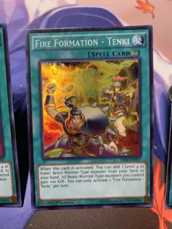 Fire Formation Tenki THSF-EN057 Super Rare 1st Edition - Image 2